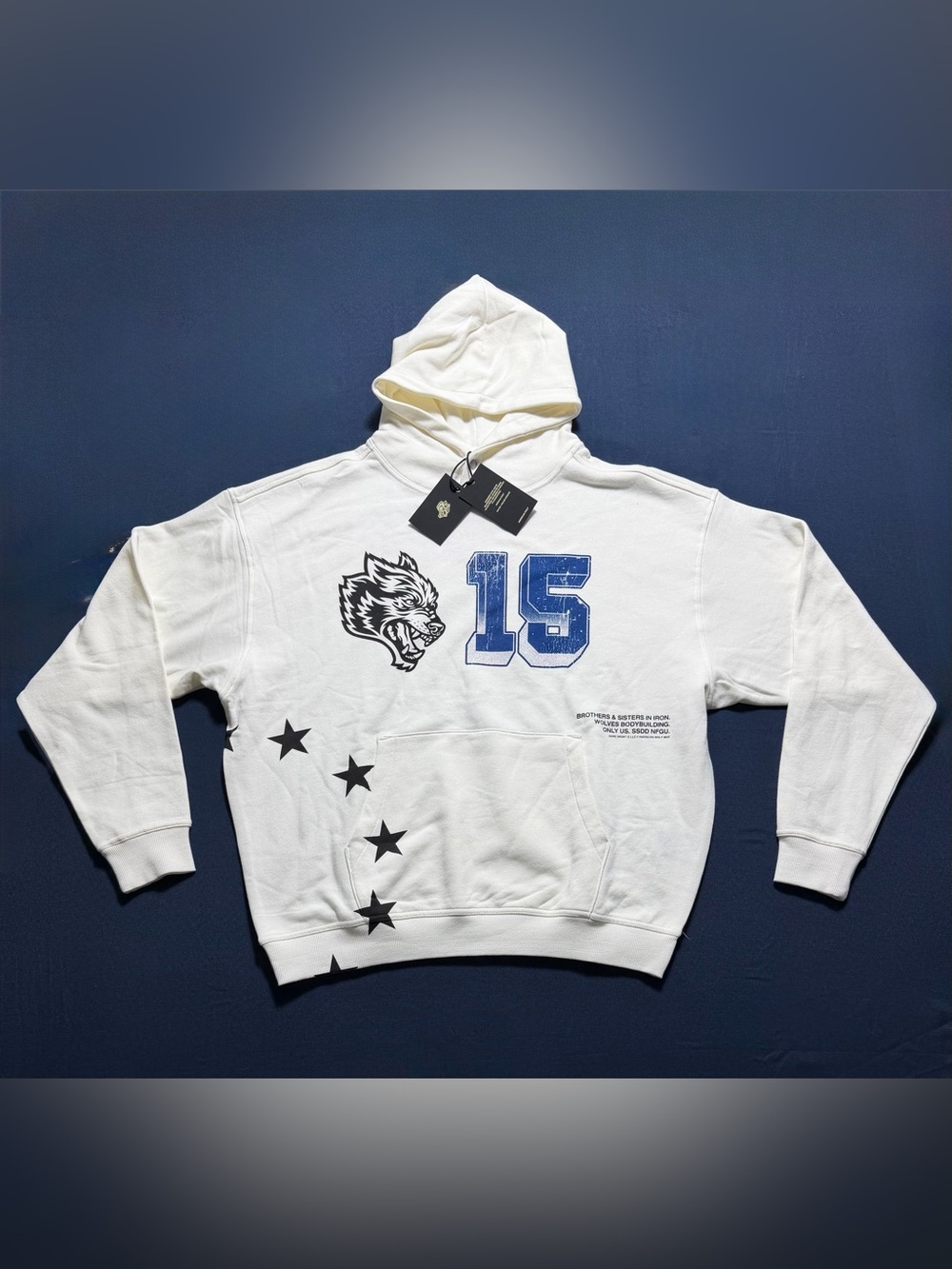 Darc Sport Cotton NWT Large City Of Angels Pierce Hoodie Cream